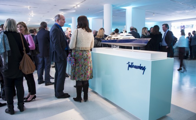 A launch party at the Royal College of Art in London