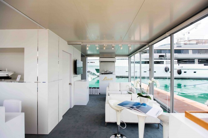 Benetti's Stand at the 2015 Singapore Yacht Show