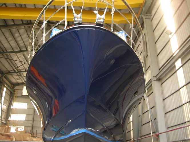 Hunt 80 Yacht - Photo by Hunt Yachts