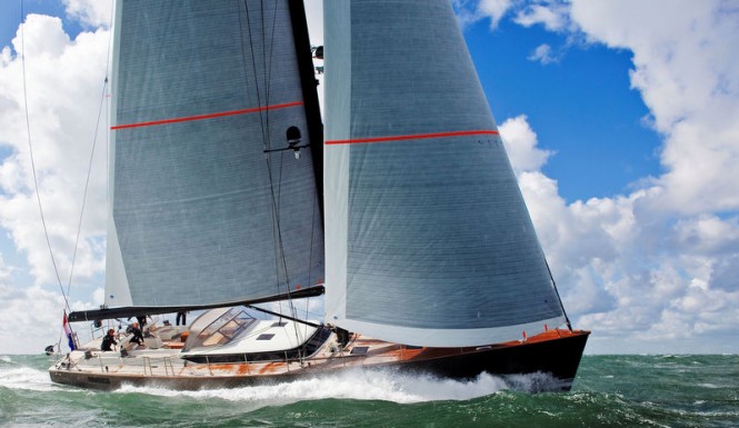 Mini-superyacht Contest 72CS by Contest Yachts under sail