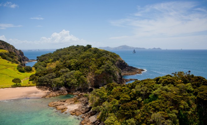 The fabulous Bay of Islands yacht holiday destination hosting NZ Millennium Cup - Photo by Jeff Brown