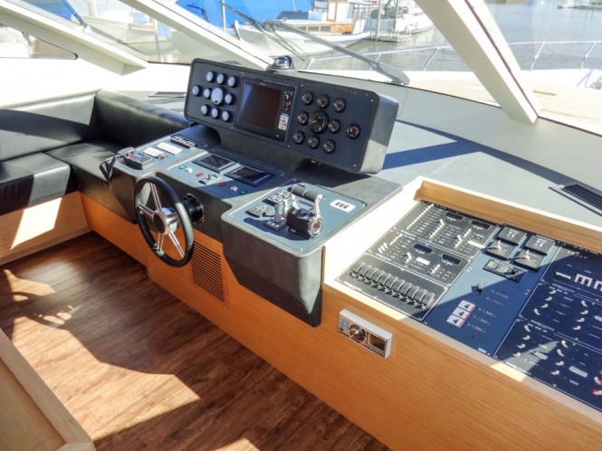 Aboard first Segue 26M Yacht