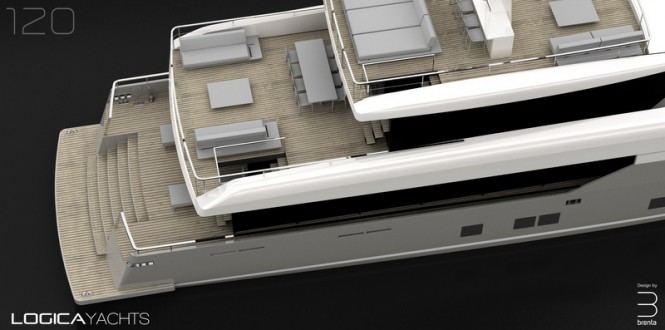 LOGICA 120 superyacht - Decks