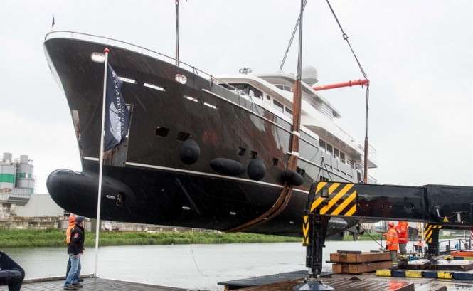 Luxury yacht SANTA MARIA T ready to hit the water