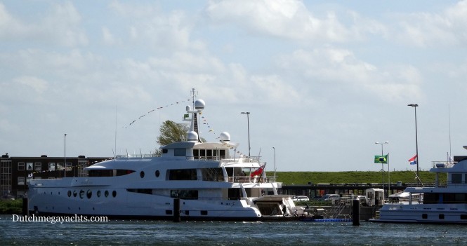 Madame Kate Yacht - Photo by Dutchmegayachts