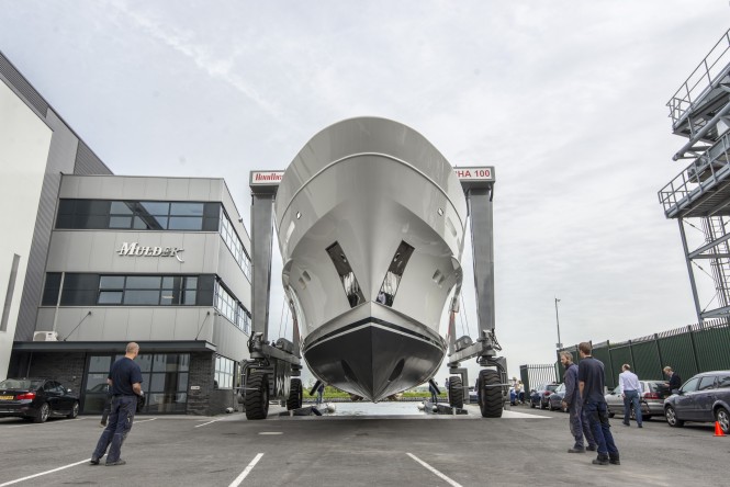 Motor yacht Firefly ready to hit the water