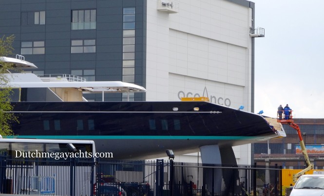 Projecct 85 Yacht - stern - Photo by Dutchmegayachts