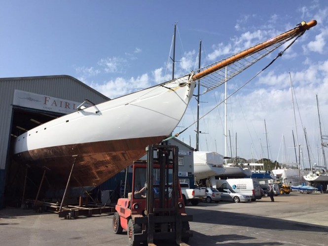Sailing yacht Kentra - Photo by Fairlie Yachts