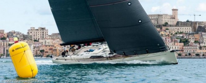 Southern Wind SW82 Superyacht GRANDE ORAZIO under sail - Photo by IMA Gianluca Di Fazio