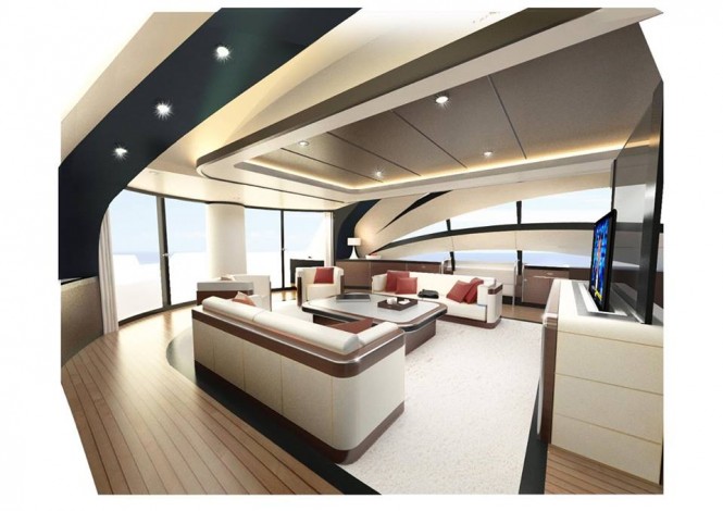 Super yacht Innatus project - Photo by Jacob Edens and Lurssen