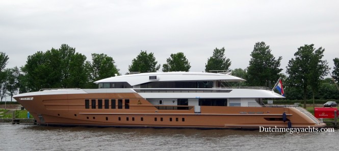 55m Superyacht AZAMANTA by HEESEN - Photo by Dutchmegayachts