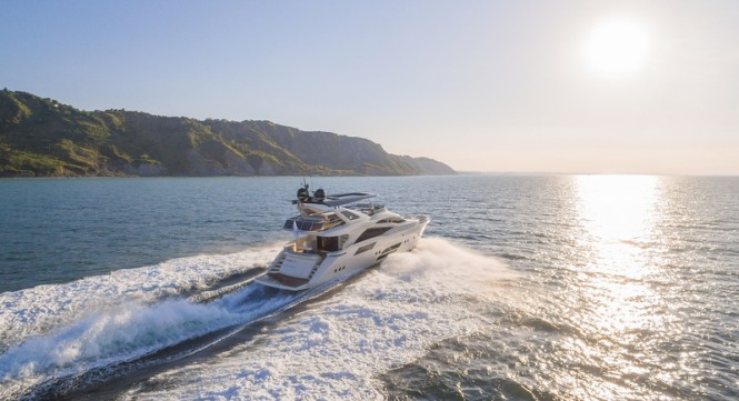 DOLLY superyacht - aft view 