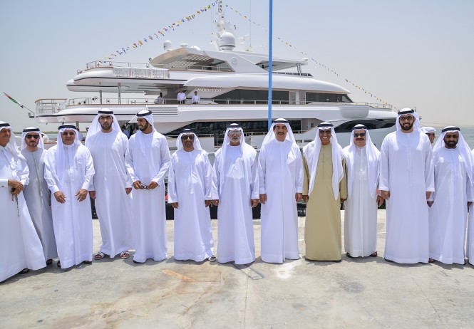 Group photo after the ribbon cutting