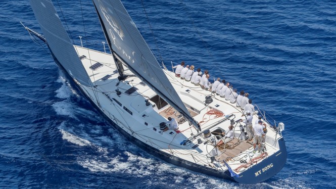 My Song Yacht, Division B - Loro Piana Superyacht Regatta 2015. Photo Carlo Borlenghi