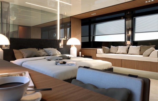 RIVA 76 Coupé Yacht - Owners Suite