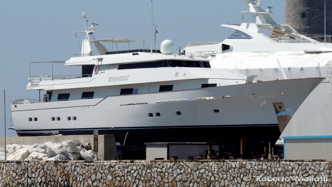 Super yacht Branzino - Photo by Roberto Malfatti
