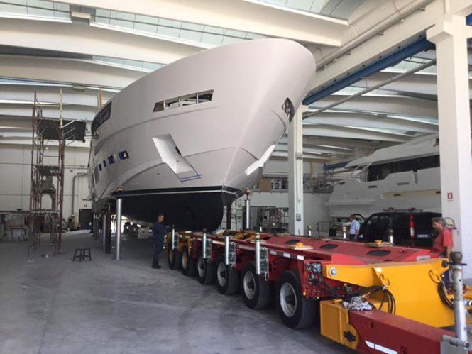 Super yacht Dreamline 34M - Photo credit to DL Yachts Dreamline