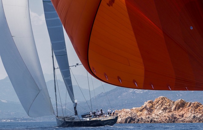 Superyacht Saudade, Division A - Loro Piana Superyacht Regatta 2015. Photo Carlo Borlenghi