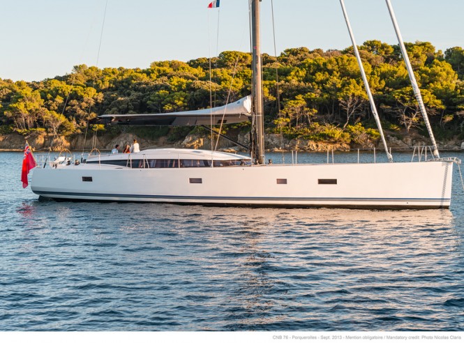 CNB 76 Yacht LEO - Photo credit to Nicolas Claris