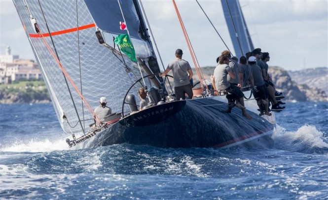 Eric Bijlsma's FIREFLY (NED) sailing in coastal mode - Photo by Rolex Carlo Borlenghi