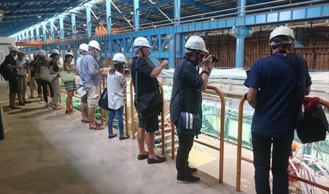 Guests of TAITRA press conference at Horizon Yachts