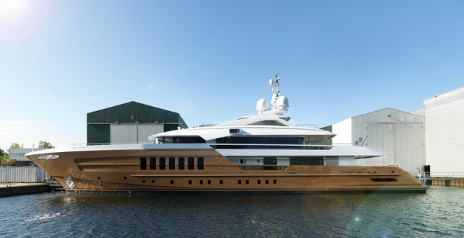 HEESEN YN 17255 Superyacht AZAMANTA - Photo by Dick Holthuis