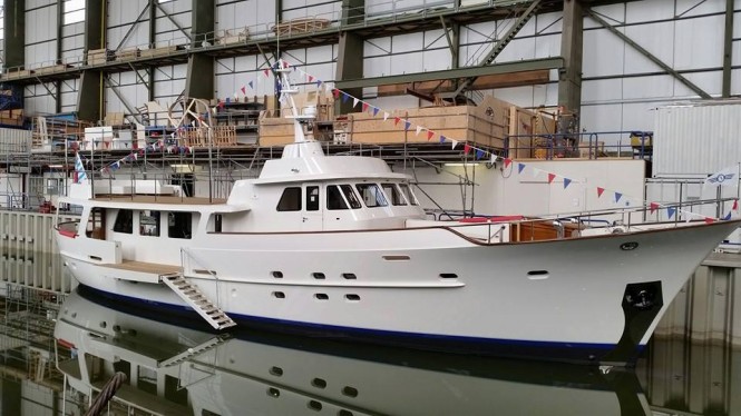 Luxury yacht MONARA on the water - Photo by Feadship