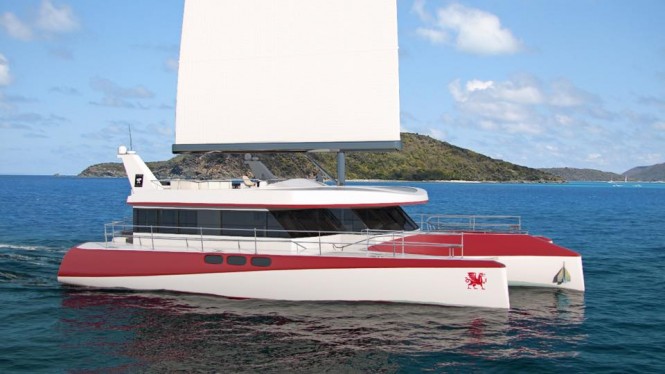 New 25m luxury trimaran DRAGONSHIP 25 by PI Super Yachts