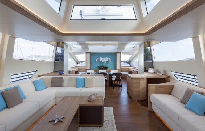Superyacht SEA LOOK - Saloon