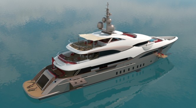 48m Bilgin luxury yacht - Decks