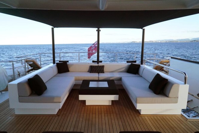 Aboard SAHANA superyacht