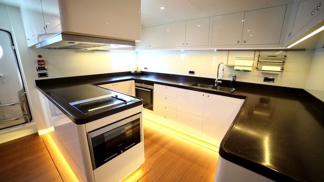 Clarity Yacht - Galley