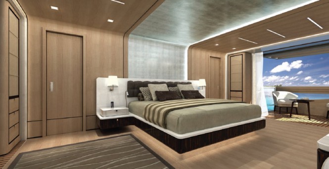 Explorer 40M Wide Bow Yacht - Owners Cabin