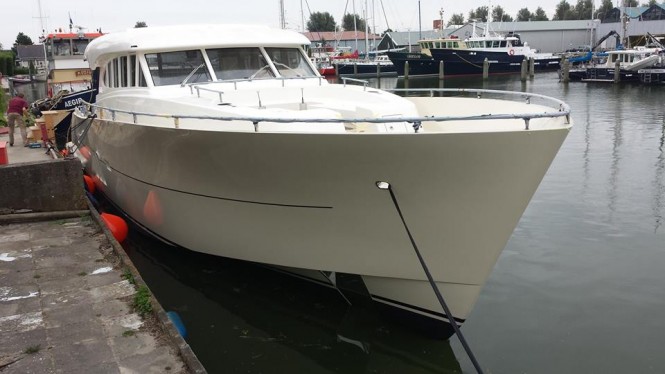 Luxury yacht FALCON VII on the water - Photo by Sossego Yachts