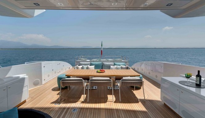 Mangusta 110 super yacht Hull no. 2 - Exterior - Photo by Overmarine Group