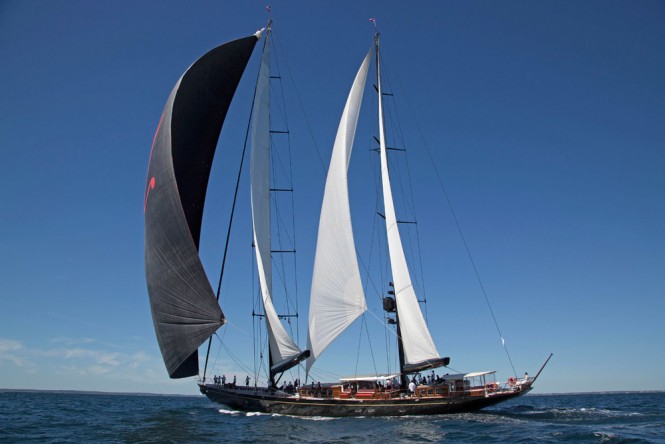 Newport Bucket Superyacht Marie - Photo by Billy Black