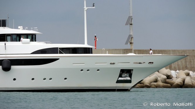 Super yacht ANNAEVA - Photo by Roberto Malfatti