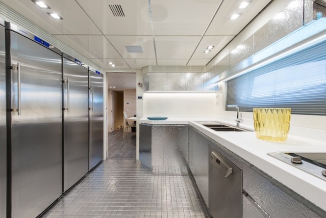 Superyacht AB145 - galley