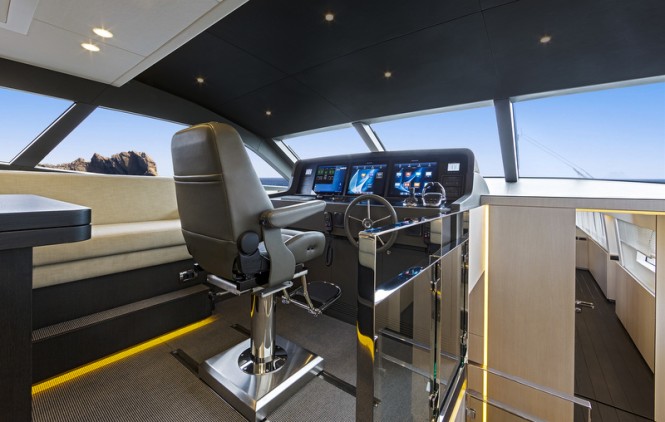 Superyacht JANGADA - Wheelhouse