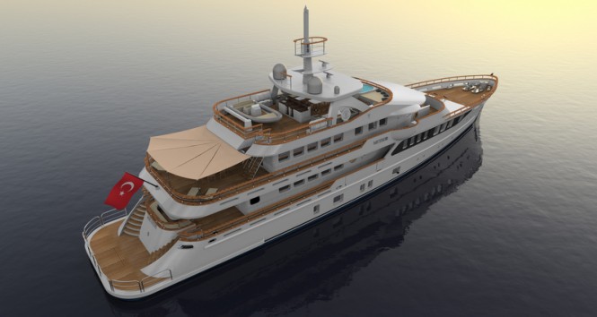 Superyacht METEOR concept