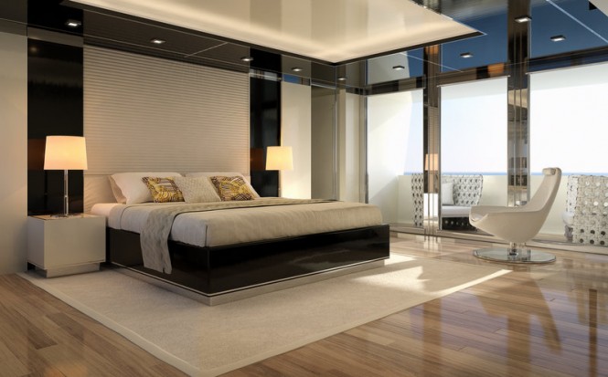 ARIA superyacht project - Owners Cabin