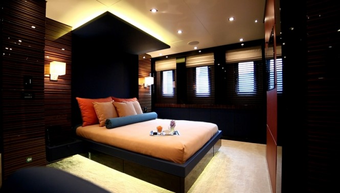 Dusur superyacht - Guest Cabin