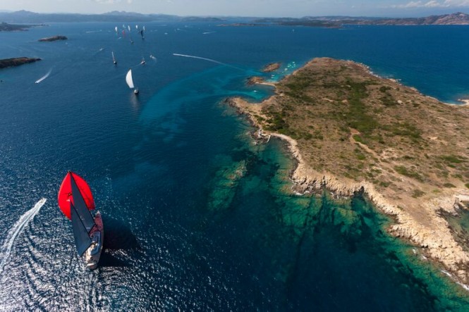 Luxury private yachts and charter yachts participating in the Perini Navi Cup