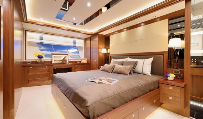 Luxury yacht E78 - Cabin