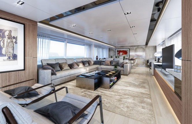 Navetta 37 superyacht - Saloon