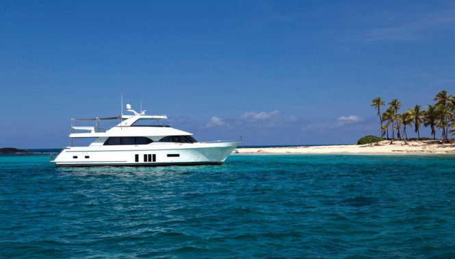 Ocean Alexander 85 Yacht in Nassau - Photo by Forest Johnson 