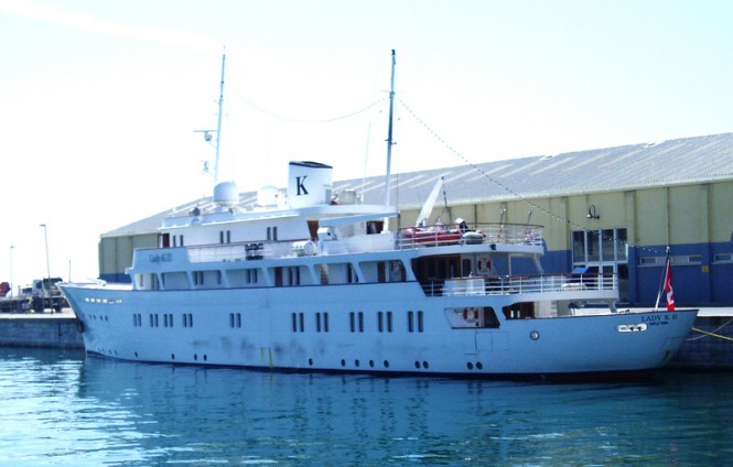 Luxury motor yacht Lady K II
