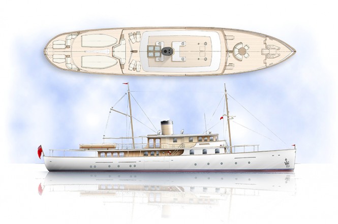 42m Rhoades Young Superyacht Concept