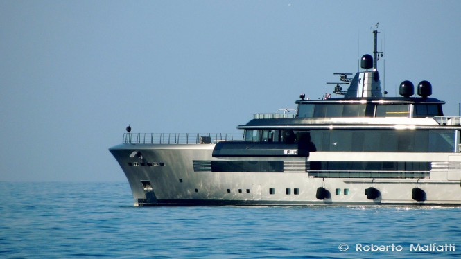 55m superyacht ATLANTE - Photo by Roberto Malfatti