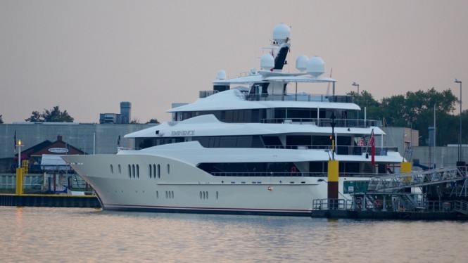 Luxury motor yacht EMINENCE - Photo by DrDuu